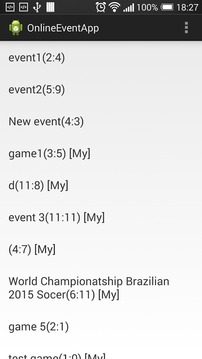 Online Event Scoring游戲截圖4