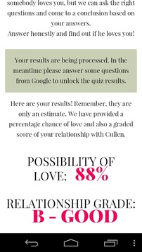 Does He Love Me Quiz游戲截圖3