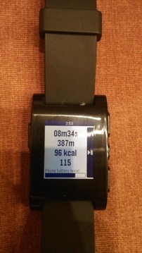 Pebble Endomondo (Unofficial)游戲截圖2