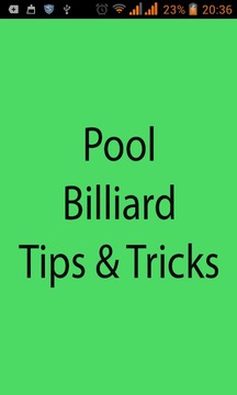 Pool Billiard Tips And Tricks游戲截圖5