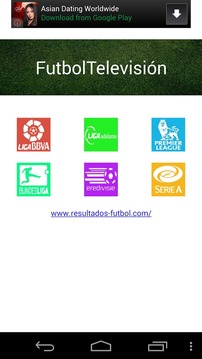 Resultados Futbol游戲截圖1