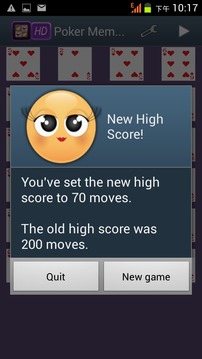 Poker Memory Game游戲截圖4