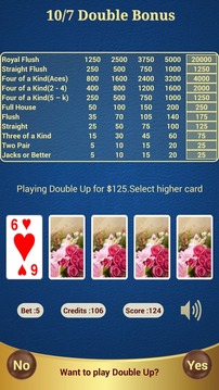 Double Bonus Poker (10/7)游戏截图2