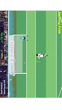 2014 Penalty Shootout游戲截圖1