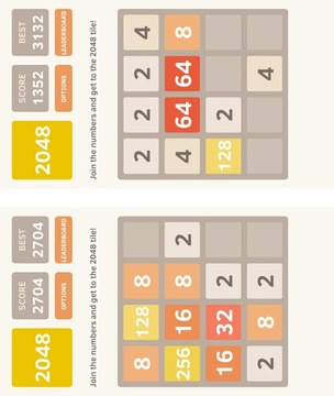 2048 - 2014年度最強游戲游戲截圖3