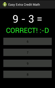 Easy Extra Credit Math游戲截圖1
