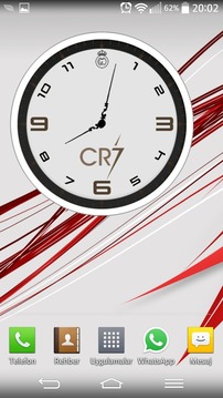 Cristiano Ronaldo Widget Clock游戏截图3