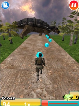 DINOSAUR RAMPAGE 3D RUN游戲截圖4
