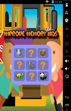 Improve Memory Kids游戲截圖1