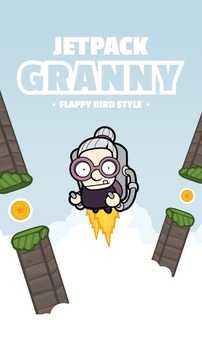 Jetpack Granny游戲截圖3