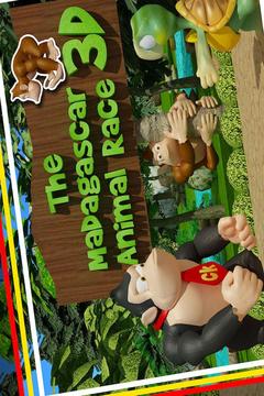 The Madagascar Animal Race 3D游戲截圖1