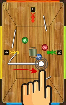 Draw Air Hockey HD游戲截圖3