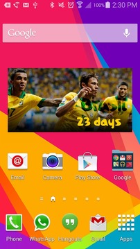 Brazil WC 2014 Countdown游戲截圖2