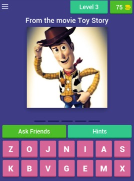 Guess the PIXAR character游戲截圖4