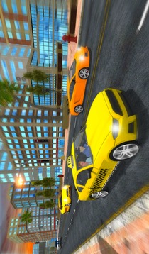 Crazy Taxi Cab Games游戏截图1