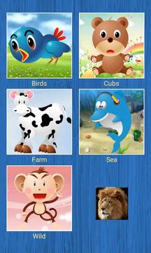 Slide Puzzle -Animals游戲截圖2