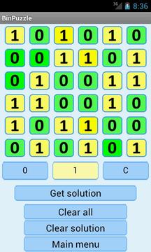Binary Puzzle Solver Lite游戲截圖3
