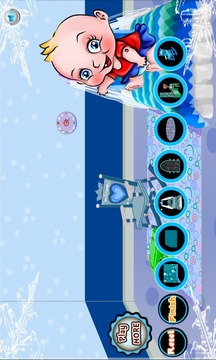 Frozen Princess Baby Room Game游戲截圖4
