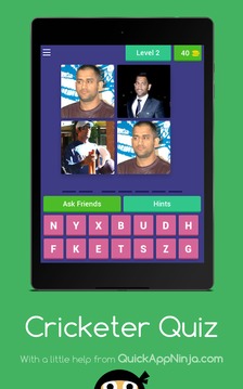 Cricketer Quiz游戲截圖4