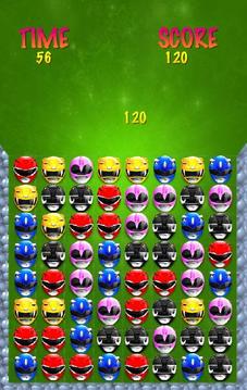 Colored Rangers match game游戲截圖2