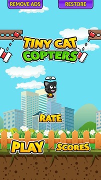Tiny Cat Copters游戲截圖3