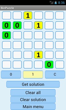 Binary Puzzle Solver Lite游戲截圖2