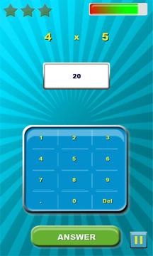 Turbo Tables Free游戲截圖4