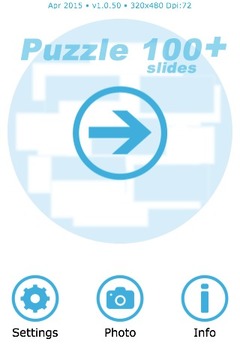 Puzzle 100 Slides游戲截圖1