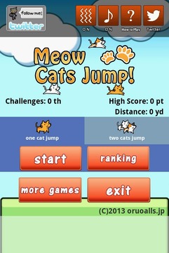 Meow Cats Jump游戲截圖2