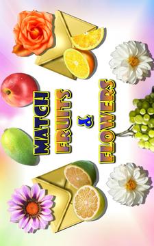Match Fruit & Flowers游戲截圖1