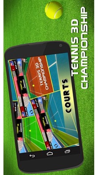 3D Tennis – World Cup 2015游戲截圖2