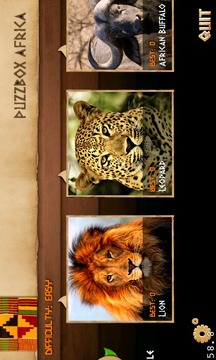 PuzzBox Africa Picture Puzzle游戲截圖2
