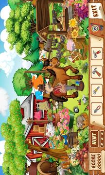 Horse & Monkey - Hidden Object游戏截图1