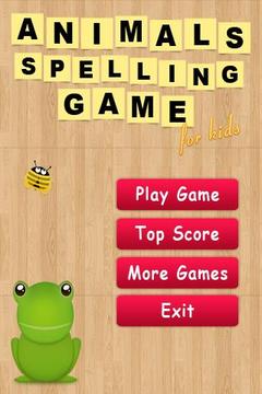 Animals Spelling Game for Kids游戲截圖1