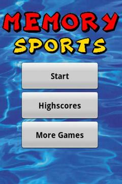 Sports Memory游戲截圖2