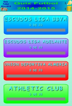 Quiz Futbol 2014-2015游戲截圖1
