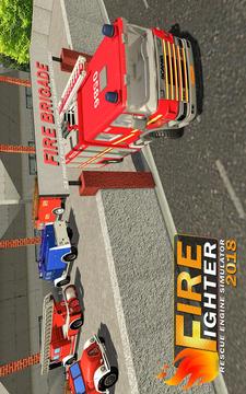 Firefighter Rescue Engine Simulator 2018游戲截圖5