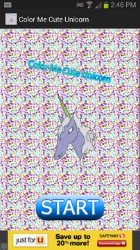 Color Me Cute Unicorn游戲截圖1