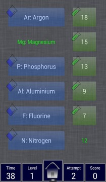Chemistry Elements Match Free游戲截圖3