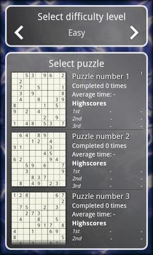 Sudoku Puzzle Free游戲截圖2