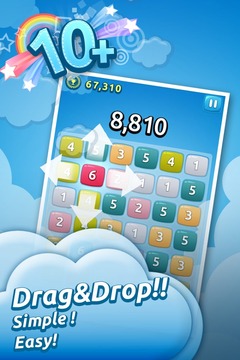 10 Plus (Match-3 Puzzle)游戲截圖1