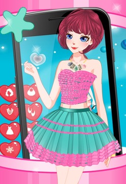 Heaven Dream Girls Dressup游戲截圖2