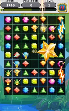 Jewels Fun Match 3游戲截圖5