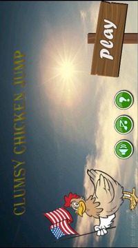 Clumsy Chicken Jump游戲截圖1