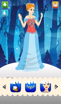 Dress and Make up Frozen游戲截圖5