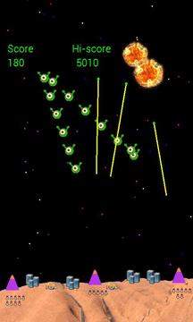 Space Train Invaders游戲截圖4