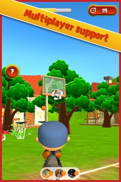 Freestyle Toon Basketball Kid游戲截圖2
