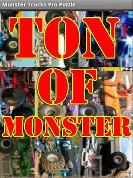 Monster Trucks Pro Game Puzzle游戲截圖1