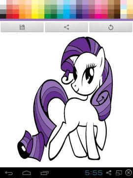Little Pony Paint游戲截圖2