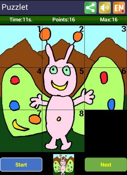 Puzzlet Sliding puzzle kids游戲截圖2